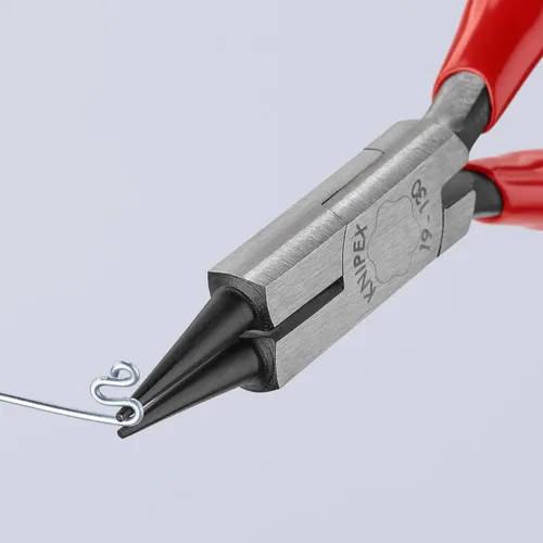 Vista 7 de KNIPEX Herramientas 19 01 130 Alicates de joyería de nariz redonda con bordes de corte