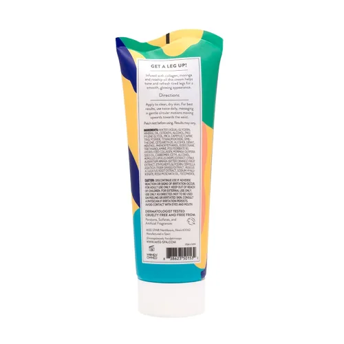 Vista 9 de MISS SPA Crema para piernas, crema de colágeno para piernas, aceite de rosa mosqueta de moringa ayuda a refrescar las piernas cansadas, productos