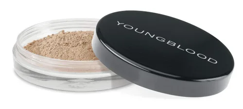Vista 5 de Cosméticos Minerales Youngblood, polvo suelto natural mineral de base, Coffee Café