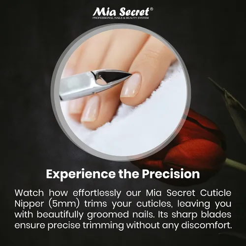 Vista 3 de Mia Secret Mia Secret manicura pedicura pinza de cutícula 0.197 in/0.236 in/0.315 in Pick yours! (0.197 in)