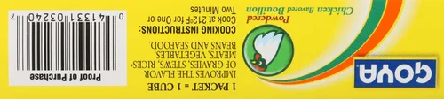 Vista 5 de Goya Foods - Bouillion con sabor a pollo en polvo, 2.82 onzas (paquete de 24)
