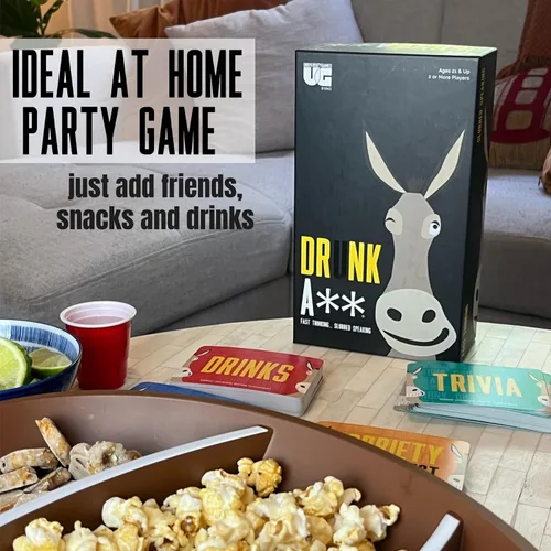 Vista 4 de Juego de fiesta de trivia Drunk A Team para adultos, más de 4 jugadores a partir de 21 años