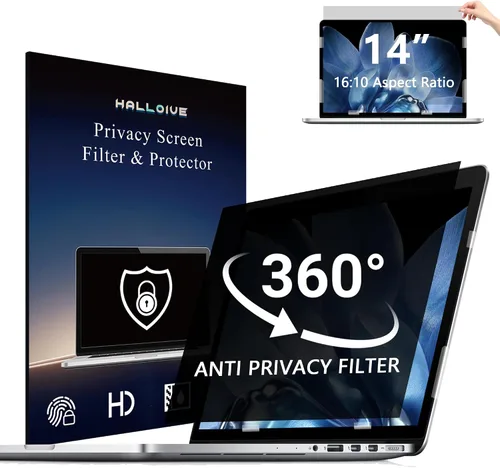 Vista 12 de Pantalla de privacidad magnética colgante de 21.5 pulgadas para monitor de pantalla ancha de 16:9, pantalla de privacidad extraíble, antirreflejos