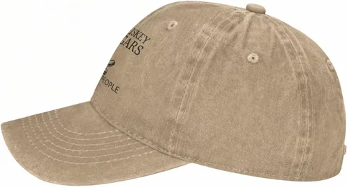Vista 4 de I Like Whiskey and Maybe 3 People Hat for Women Baseball Caps with Design Hats