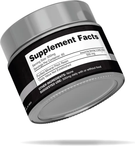 Vista 2 de Shilajit orgánico de 1.06 oz de resina viva, suplemento ayuverdico puro con más de 85 minerales traza y ácido fúlvico, 1.06 oz (1 paquete)