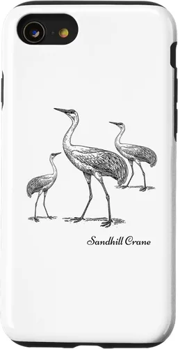 Vista 18 de Sandhill Crane Bird Ornithology Case for iPhone 17