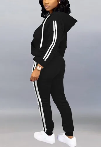Vista 2 de Mrskoala Two Piece Outfits for Women Tracksuit Sweat Suits Workout Jogging Sets Loungewear with Pocket