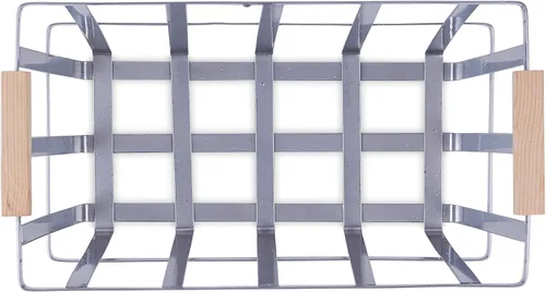 Vista 3 de DII Urban - Cesta de metal contemporánea, galvanizado, juego de cestas, 3 piezas