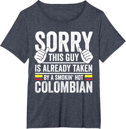 Vista 35 de Camiseta divertida de Colombia Heritage para hombre