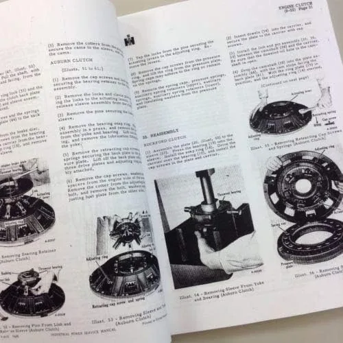 Vista 4 de Manual de taller internacional de reparación de tractor sobre orugas T9 Td9 Td9 completo Ihc