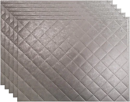 Vista 14 de FASÄDE Panel decorativo acolchado de vinilo para salpicaduras en cachemira (muestra de 6 x 6 pulgadas)