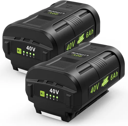 Vista 8 de FANCY BUYING 40V 6000mAh Reemplazo de batería para Ryobi 40V Battey OP4050A OP4015 OP4026 OP40201 OP40261 OP4030 OP40301 OP4040 OP40401 OP4050 01