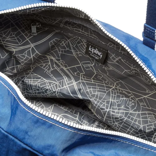 Vista 5 de Kipling Deny Weekender para mujer versátil y ligera bolsa de viaje de nailon