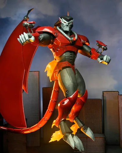 Vista 6 de NECA - Gárgolas - Figura de acción a escala de 7 pulgadas - Figura blindada definitiva de David Xanatos
