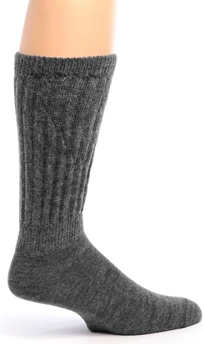 Vista 3 de WARRIOR ALPACA SOCKS - Peso Regular - Terapéutico Diabético - Suelto Top Extra Ancho - Unisex