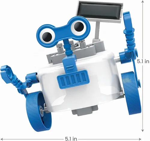 Vista 3 de 4M Robot Green Science Rover - Kit de construcción STEM híbrido de batería