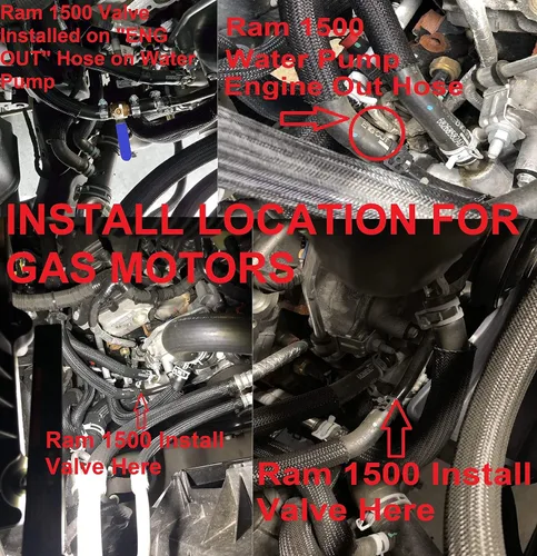 Vista 3 de MUZZYS KIT DE HACK A/C Compatible con: Ram 2019 2020 2021 2022 1500 2500 3500 Camiones con Acondicionamiento de Aire Débil/Cálido de Fábrica