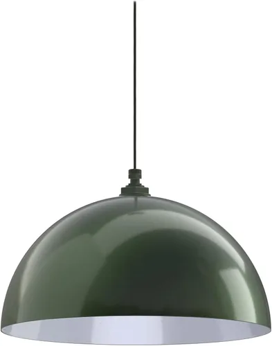 Vista 81 de Steel Lighting Co. Melrose - Lámpara colgante Montada en el techo Cúpula redonda de 18 pulgadas Estilo moderno contemporáneo de granja