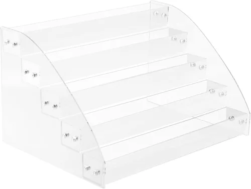Vista 12 de Homakover Organizador de pintura acrílica de 3 capas, soporte de pintura perfecto para manualidades, almacenamiento de pinturas de pasatiempos