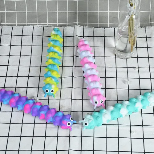Vista 6 de Juguete Fidget Pop de Succión, Juguetes para Relajarse y Aliviar la Presión, Juguetes Sensoriales Popper Anti-Presión de Compresión 3D para Niños