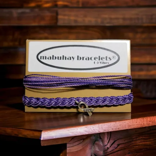 Vista 6 de Pulsera de concientización sobre el Alzheimer, en apoyo de los seres queridos que luchan contra el Alzheimer