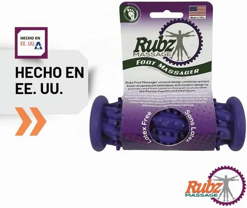 Vista 5 de Due North Foot Rubz - Rodillo de masaje de pies, 0.4 libras, multicolor (DNFM1)