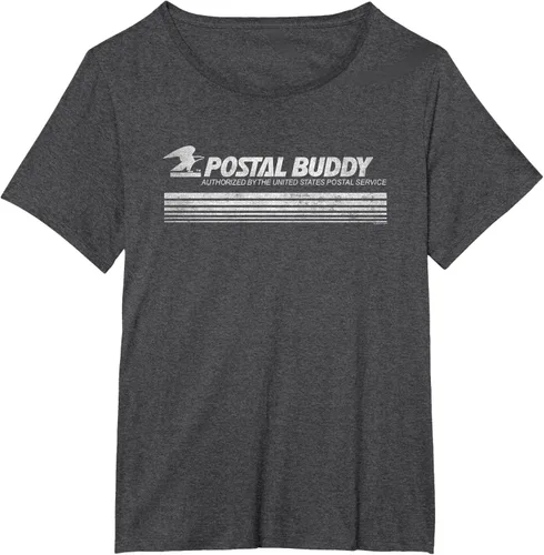 Vista 4 de USPS Vintage Postal Buddy - Camiseta, Negro, S