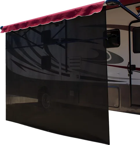 Vista 10 de ShadePro - Toldo lateral Vista - Pantalla de sombra para toldo de RV - Malla solar que bloquea el 87% de la luz solar - El único protector solar