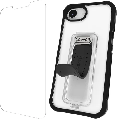 Vista 99 de Scooch Wingman - Funda con soporte de patas para iPhone 11 [Protección contra caídas de 10 pies] [Soporte de dos vías] Cubierta protectora, funciona