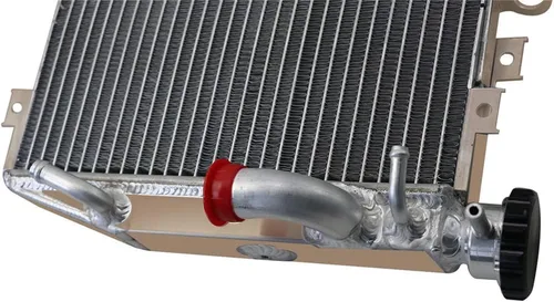 Vista 4 de Radiador de aluminio compatible con Kawasaki Ninja ZX10R ZX 10R 2004-2005
