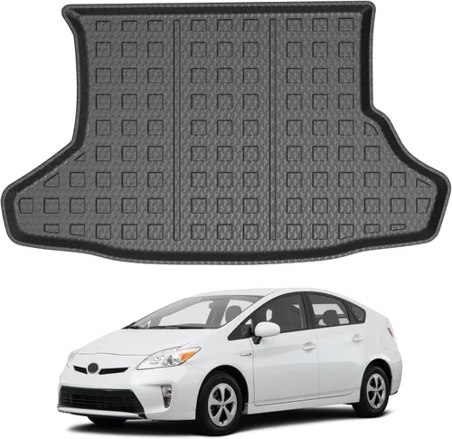 Vista 24 de Mixsuper Forro de carga para Rivian R1S 2022-2024 2025, alfombrilla para maletero para todo tipo de clima, para accesorios R1S, alfombrilla