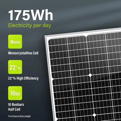 Vista 8 de Newpowa módulo panel solar 30w vatios 12v