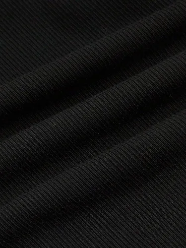 Vista 4 de Verdusa Vestido tubo asimétrico sin espalda con cordón para mujer