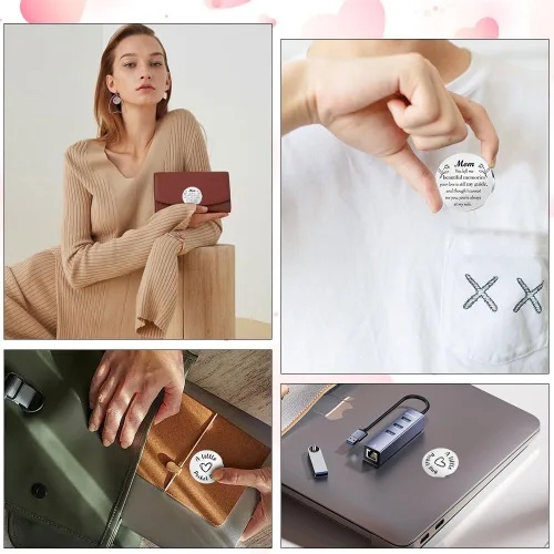 Vista 7 de STARKET Regalos de Navidad para Mujeres y Hombres, Ficha de Abrazo de Bolsillo, Ficha de Graduación 2026, Regalo del Día de San Valentín para Él