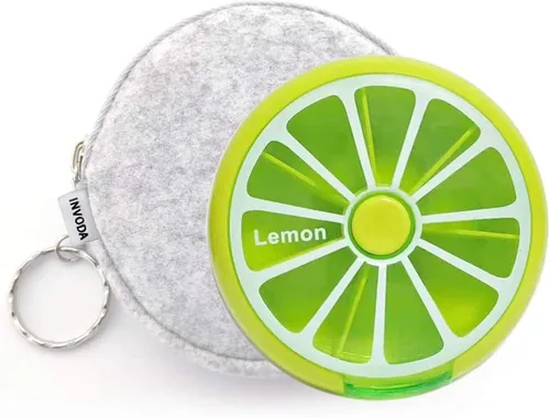 Vista 18 de Pastillero organizador de 3 píldoras de viaje para bolso, estuche portátil para medicamentos, cajas de píldoras de semanas pequeñas para vitaminas
