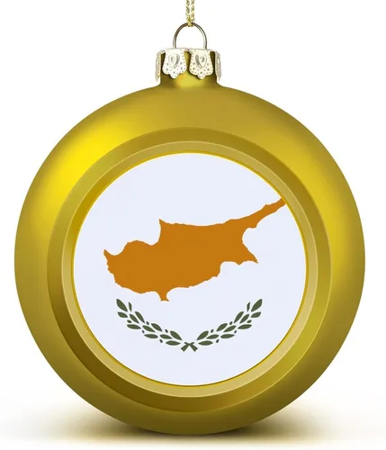 Vista 18 de Adornos de bola de Finlandia, bandera de las naciones, adorno de bola de Navidad, bandera de Finlandia, adornos de plástico para árbol de Navidad