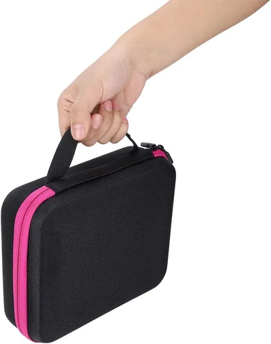 Vista 9 de LIZEALUCKY Contenedores de almacenamiento de pintura de alta capacidad, 60 ranuras, organizador de cuentas, caja de accesorios de pintura