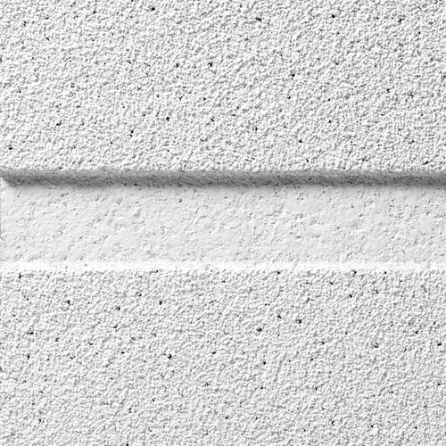 Vista 3 de Armstrong Azulejos de techo de 2 x 4 – 10 piezas blancas; techos acústicos para rejilla de techo suspendido; Dune Second Look 2712