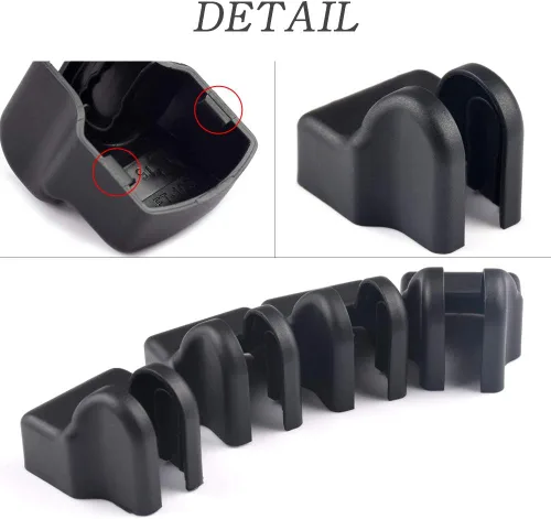 Vista 3 de 1797 Cubierta de bloqueo de control de puerta para Toyota piezas de accesorios Corolla Camry Highlander Yaris Interior Brazo Pestillo Hebillas Tapas
