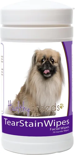 Vista 36 de Healthy Breeds Toallitas quitamanchas de lágrimas para perros para pastor australiano – Más de 100 razas – Limpiador facial de ojos – 70 toallitas