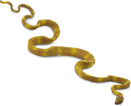 Vista 2 de Safari Ltd. Figura de boa de árbol de Amazon, figura detallada de plástico de 56 pulgadas, divertido juguete educativo para niños, niñas y niños a