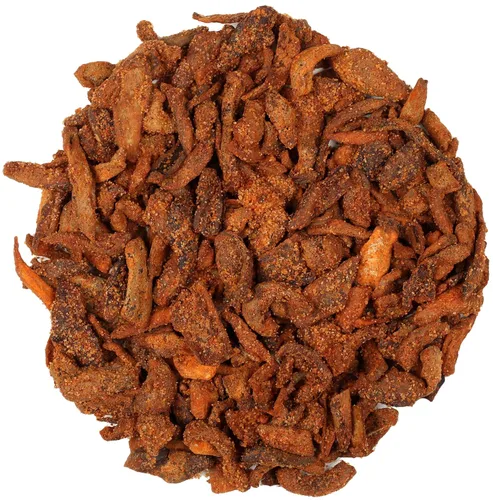 Vista 3 de Paan Corner Tikkha Masala Mango seco con especias de mango, ingredientes limpios, 4.23 onzas