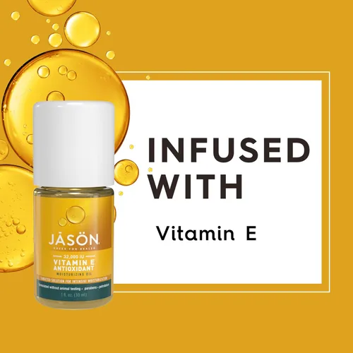 Vista 4 de Jason Vitamina E 32000 IU, fuerza extra, aceite, solución específica, 1 onza
