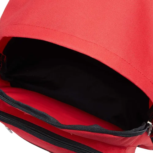 Vista 9 de Everest Mochila casual con bolsillo lateral de malla, RojoNegro, Mochila casual con bolsillo lateral de malla