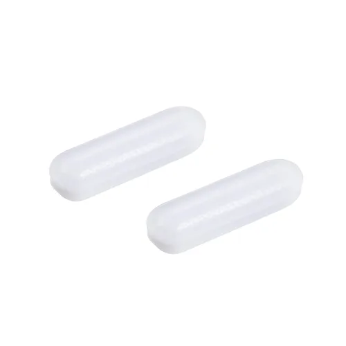 Vista 8 de MECCANIXITY Barra de agitador magnético, barra de agitación, 0.197 in, forma de cilindro, revestimiento de PTFE, imán blanco para laboratorio