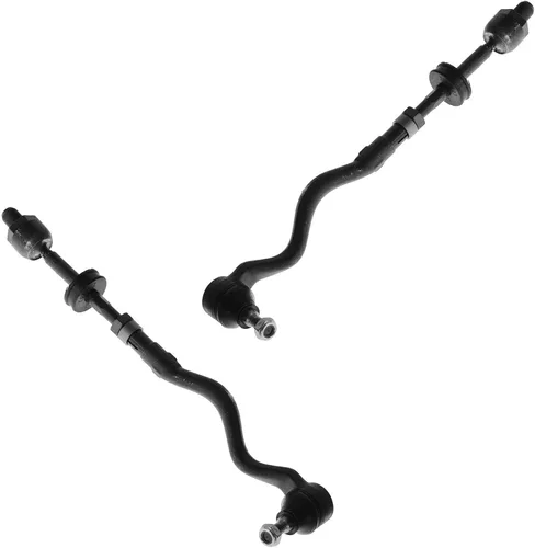 Vista 9 de TRQ Juego de barras de acoplamiento delanteras exteriores 2 piezas compatibles con Land Rover LR3 2005-2009