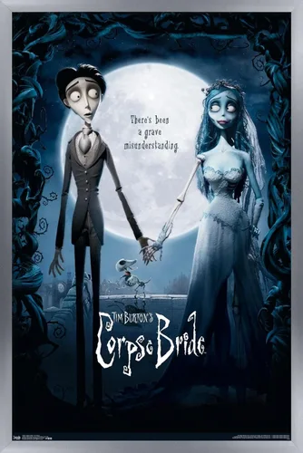 Vista 7 de Trends International Tim Burton's The Corpse Bride - Póster de pared de una hoja, 14.725 x 22.375 pulgadas, versión premium sin marco