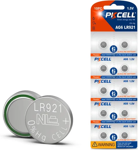 Vista 10 de PKCELL 10 unids LR626 Batería 377 SR626sw Reloj Batería 1.5Volt Alcalinas AG4 Pilas de Botón