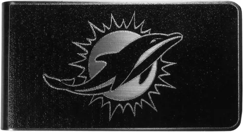 Vista 5 de Siskiyou NFL Unisex Black and Steel Money Clip