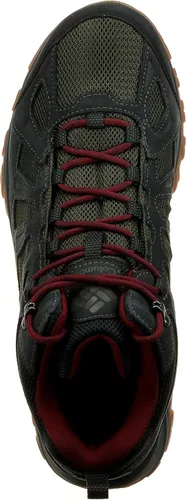 Vista 10 de Columbia Tenis de senderismo impermeables Redmond II Mid para hombre, Bm0168464 Collegiate Navy Bright Gold